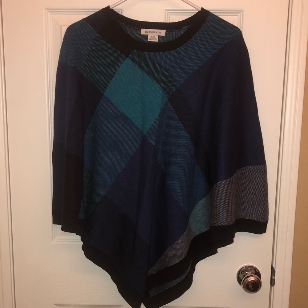 Liz Claiborne Poncho.  Brand new no tags